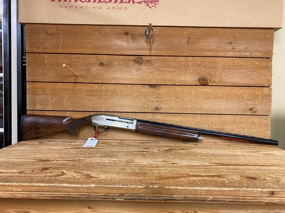 Benelli Montefeltro Silver 12GA 28" Walnut Semi-Auto Shotgun NIB-img-0