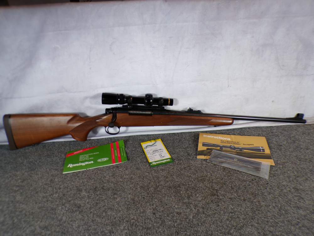 Remington Model 700 Classic 35 Whelen 22" 1988 Leopold Model 5901 Mint!-img-0
