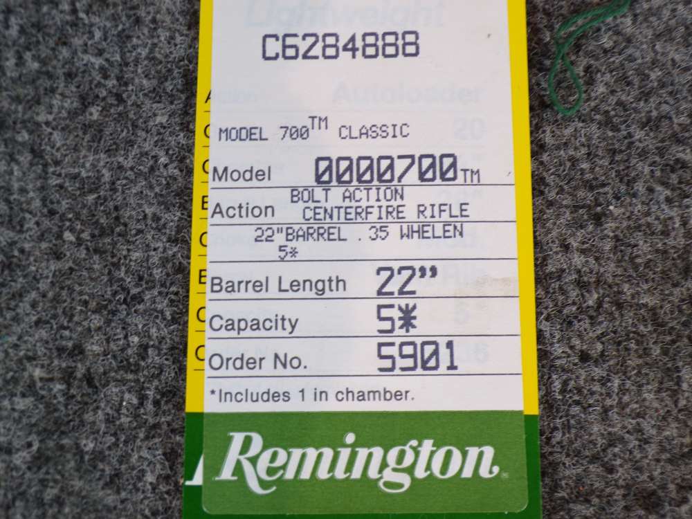 Remington Model 700 Classic 35 Whelen 22" 1988 Leopold Model 5901 Mint!-img-24