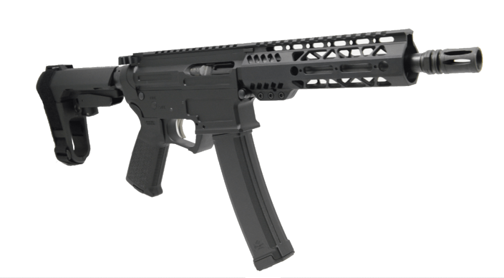 PSA AR-V 8 inch 9mm 1-10 Lightweight M-Lok MOE SBA3 Pistol No CC Fee NEW-img-2
