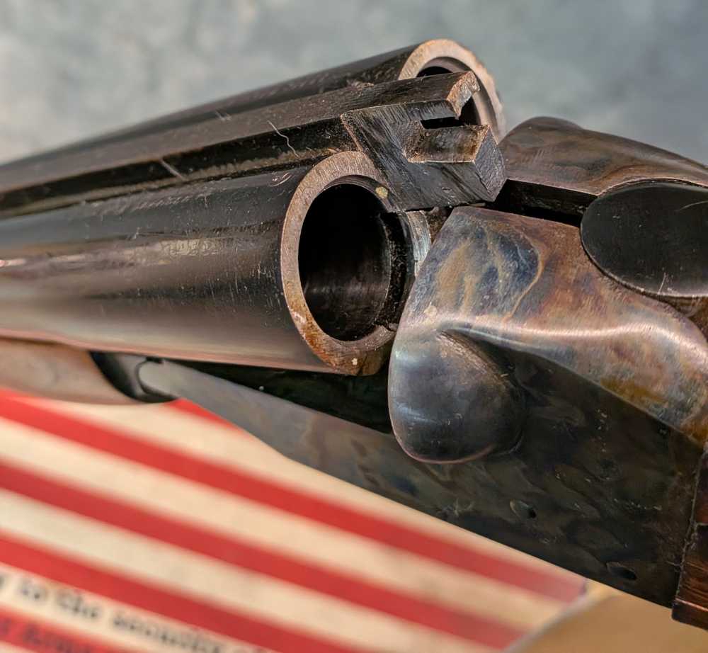 Stevens Model 311D  12ga Side-by-Side Shotgun -Cracked Wrist/Stock-img-9