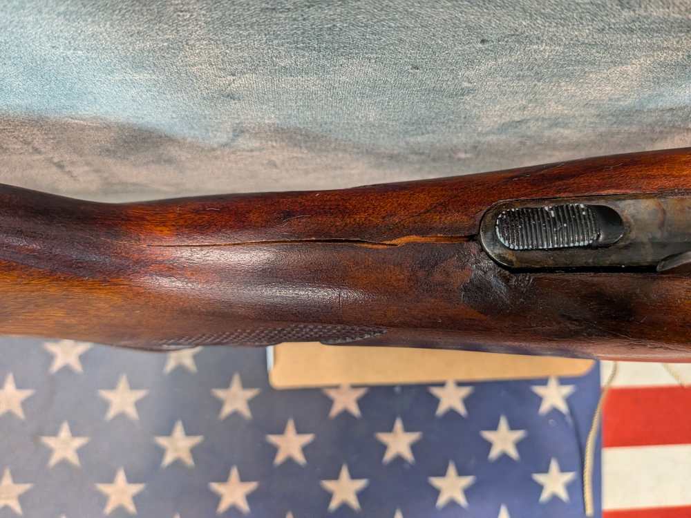 Stevens Model 311D  12ga Side-by-Side Shotgun -Cracked Wrist/Stock-img-4