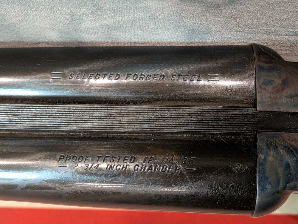 Stevens Model 311D  12ga Side-by-Side Shotgun -Cracked Wrist/Stock-img-6