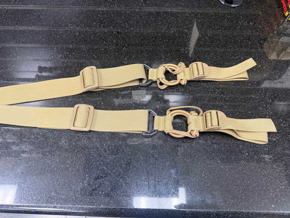 HSG High Speed Low Drag Coyote Brown Suspenders-img-1