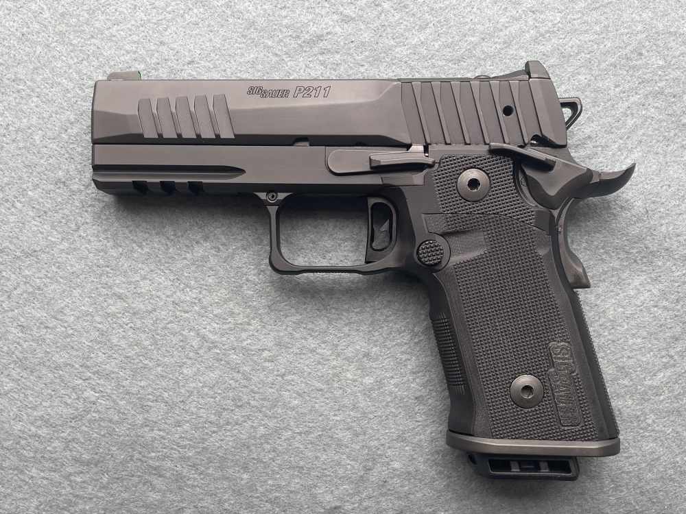 Unfired-Sig Sauer P211 GT4 211CA 9mm P 211 CA Optic Ready SAO $Super Deal$-img-1