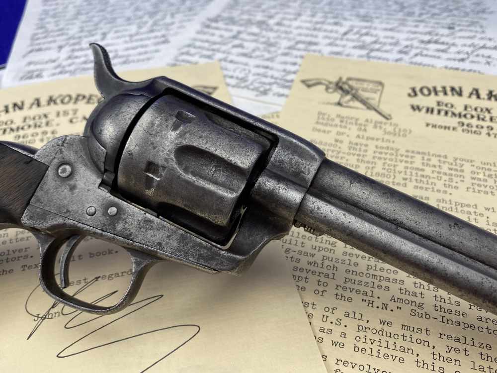 HOLY GRAIL Colt SAA US Calvary - FEATURED IN JOHN KOPEC'S BOOK & DOCUMENTED-img-14
