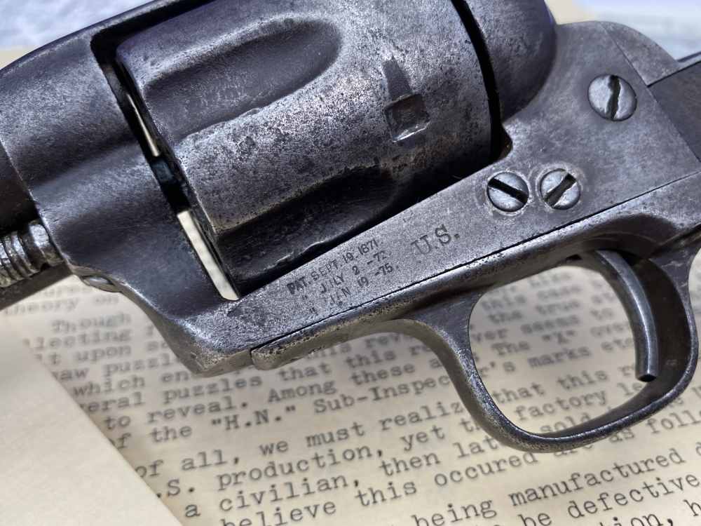 HOLY GRAIL Colt SAA US Calvary - FEATURED IN JOHN KOPEC'S BOOK & DOCUMENTED-img-10