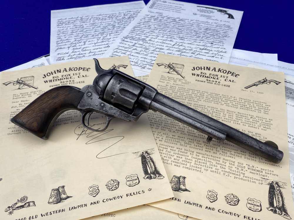 HOLY GRAIL Colt SAA US Calvary - FEATURED IN JOHN KOPEC'S BOOK & DOCUMENTED-img-11