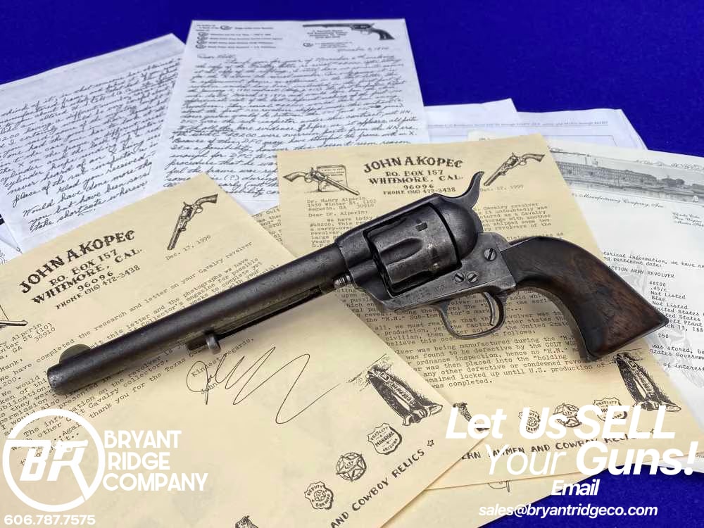 HOLY GRAIL Colt SAA US Calvary - FEATURED IN JOHN KOPEC'S BOOK & DOCUMENTED-img-0