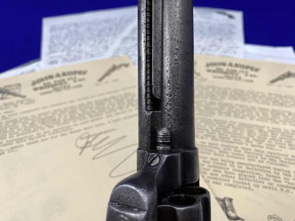 HOLY GRAIL Colt SAA US Calvary - FEATURED IN JOHN KOPEC'S BOOK & DOCUMENTED-img-33