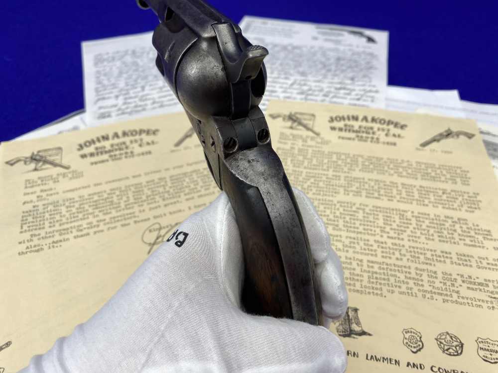 HOLY GRAIL Colt SAA US Calvary - FEATURED IN JOHN KOPEC'S BOOK & DOCUMENTED-img-19