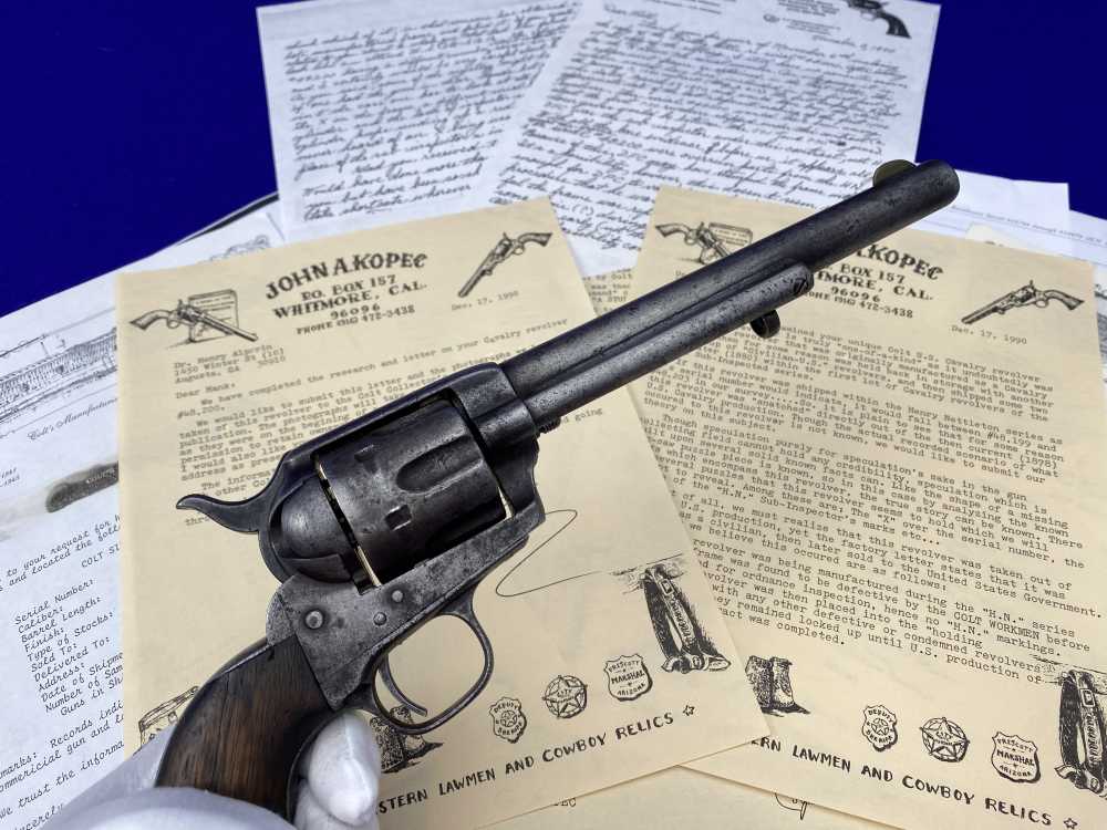 HOLY GRAIL Colt SAA US Calvary - FEATURED IN JOHN KOPEC'S BOOK & DOCUMENTED-img-38
