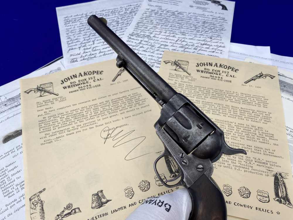 HOLY GRAIL Colt SAA US Calvary - FEATURED IN JOHN KOPEC'S BOOK & DOCUMENTED-img-39