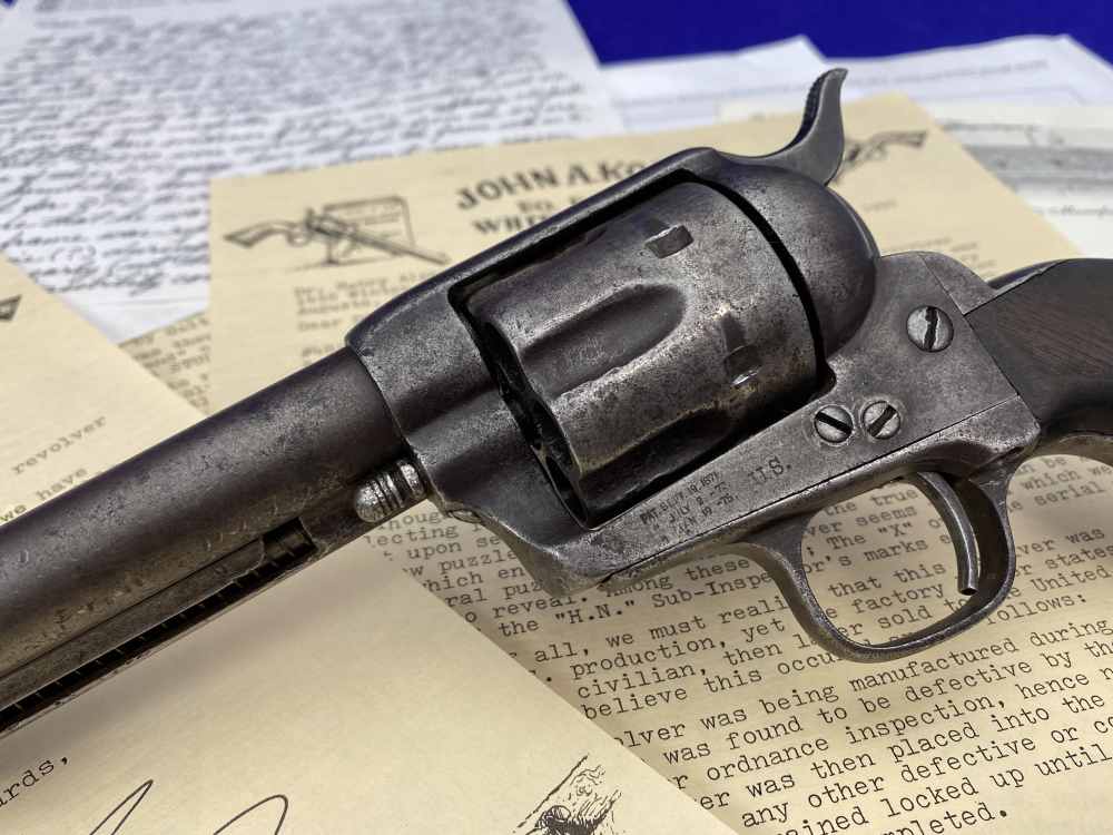 HOLY GRAIL Colt SAA US Calvary - FEATURED IN JOHN KOPEC'S BOOK & DOCUMENTED-img-5