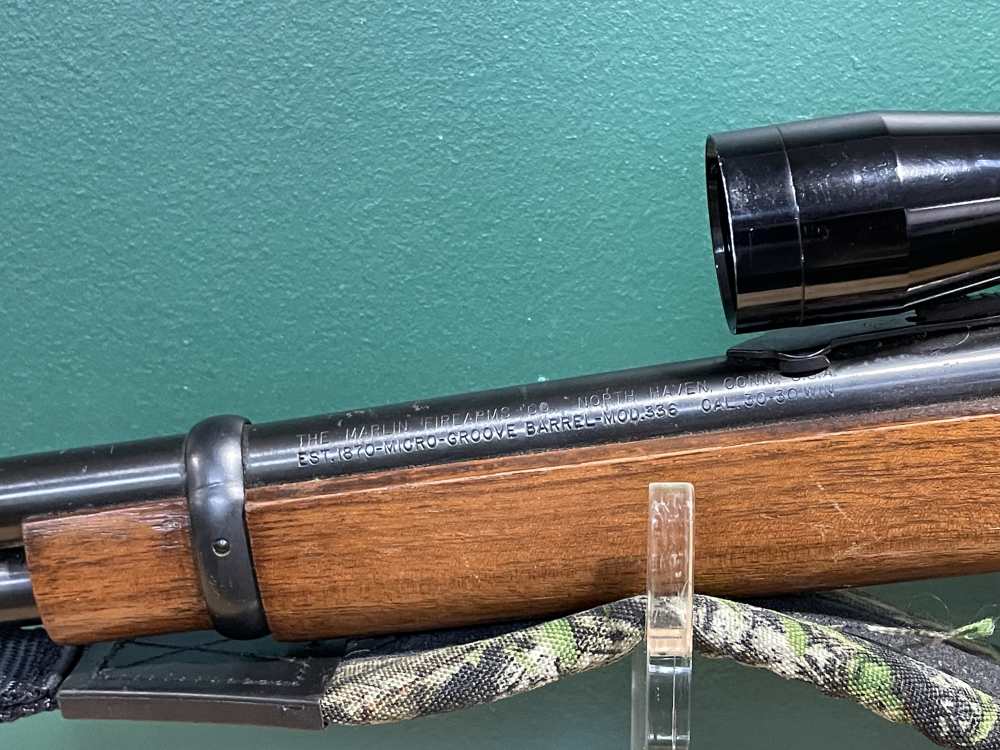Marlin 336 Gold Trigger .30-30 Lever Action Rifle JM Stamp w/ Tasco 3-9-img-3