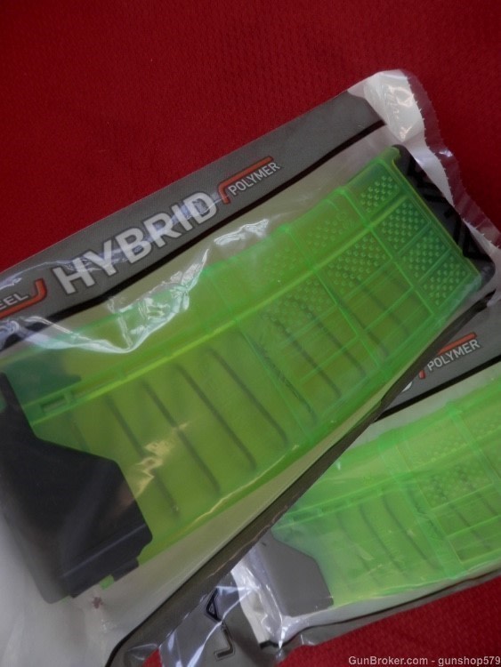 LANCER TRANSLUCENT ALIEN GREEN TACTICAL 10 MAG LOT SALE PACKAGE EDC PDW M4-img-5