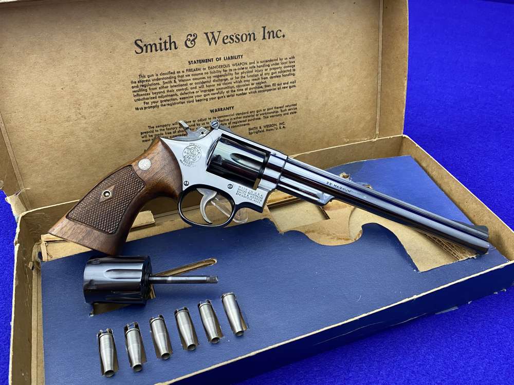 MINT 1961 Smith & Wesson 53 No-Dash "The Jet" *HIGHLY DESIRABLE FIRST YEAR*-img-17