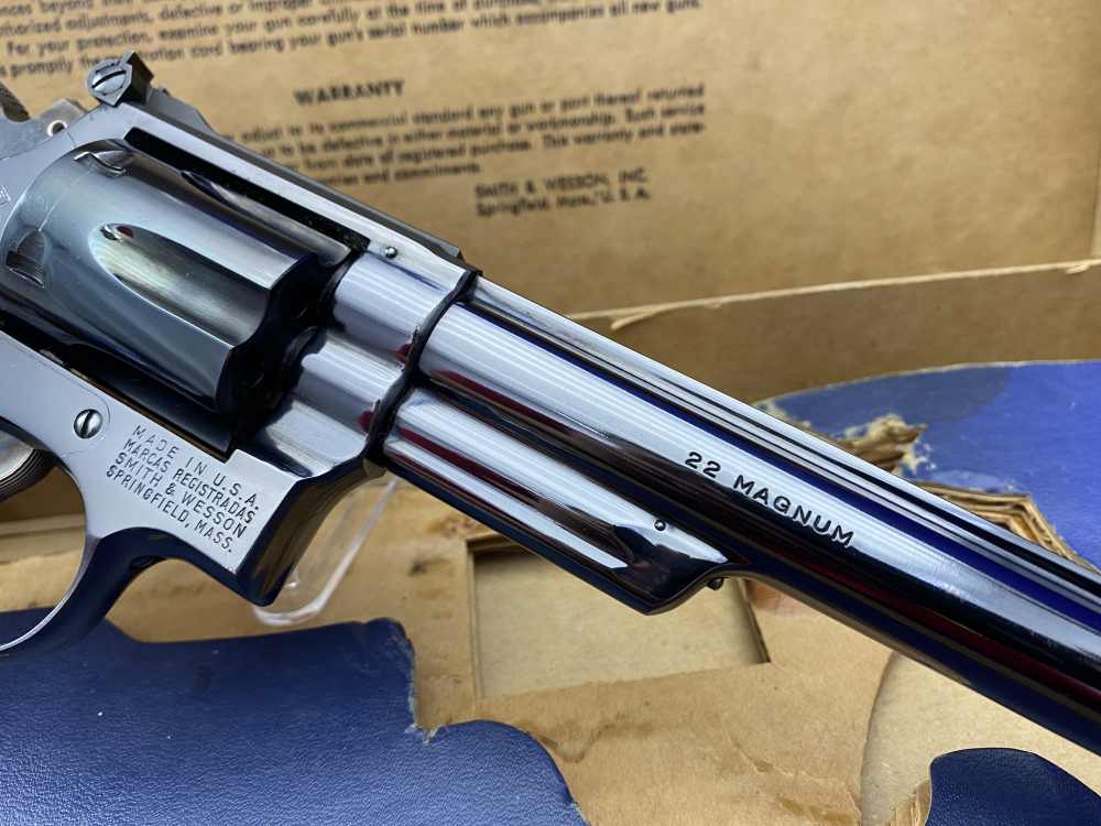 MINT 1961 Smith & Wesson 53 No-Dash "The Jet" *HIGHLY DESIRABLE FIRST YEAR*-img-21