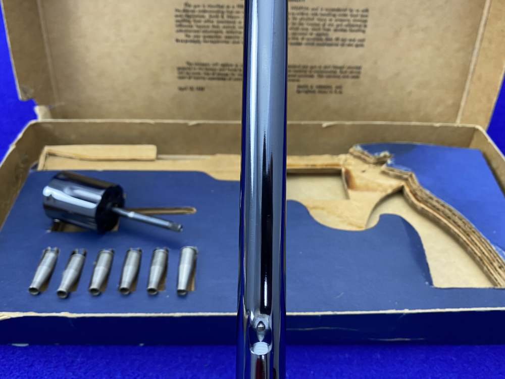 MINT 1961 Smith & Wesson 53 No-Dash "The Jet" *HIGHLY DESIRABLE FIRST YEAR*-img-39