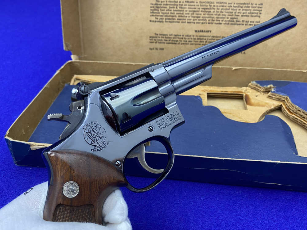 MINT 1961 Smith & Wesson 53 No-Dash "The Jet" *HIGHLY DESIRABLE FIRST YEAR*-img-43