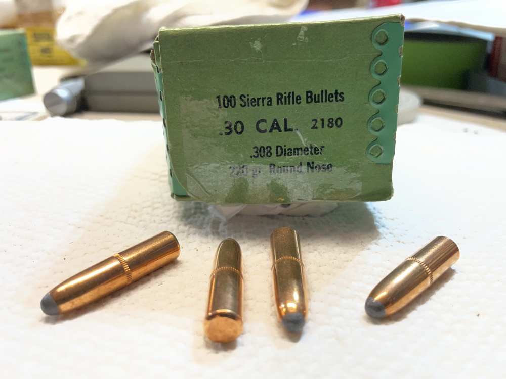 Sierra 30 cal 220 grain roundnose 100/bx-img-0