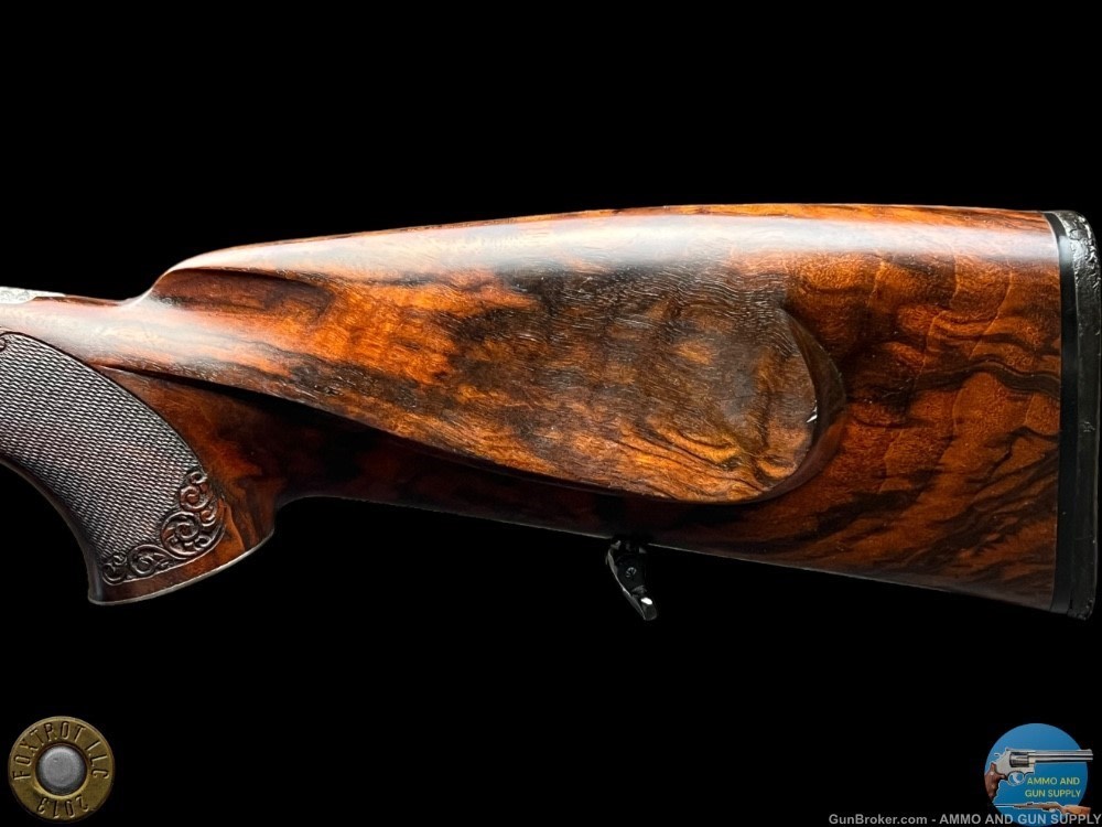 JAGDWAFFEN HAMBRUSCH DELUXE HEEREN ACTION 243 - FULLY ENGRAVED- OCTAGON BBL-img-3