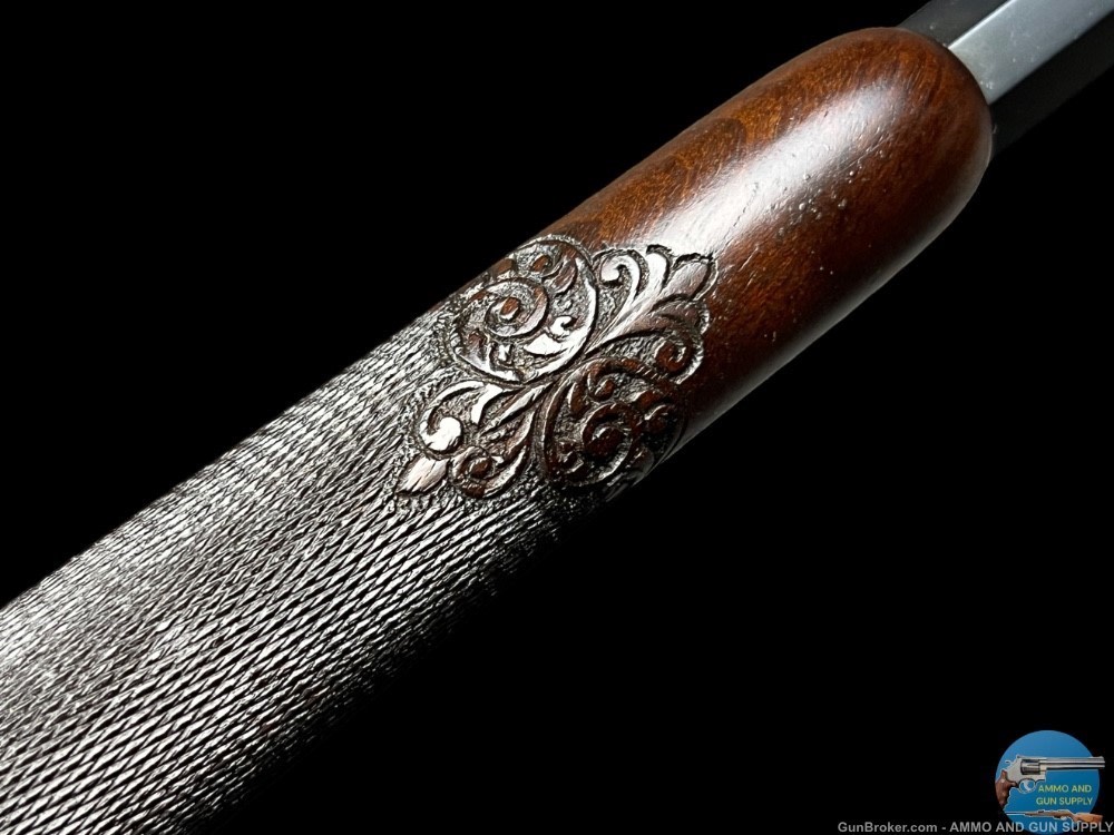 JAGDWAFFEN HAMBRUSCH DELUXE HEEREN ACTION 243 - FULLY ENGRAVED- OCTAGON BBL-img-19