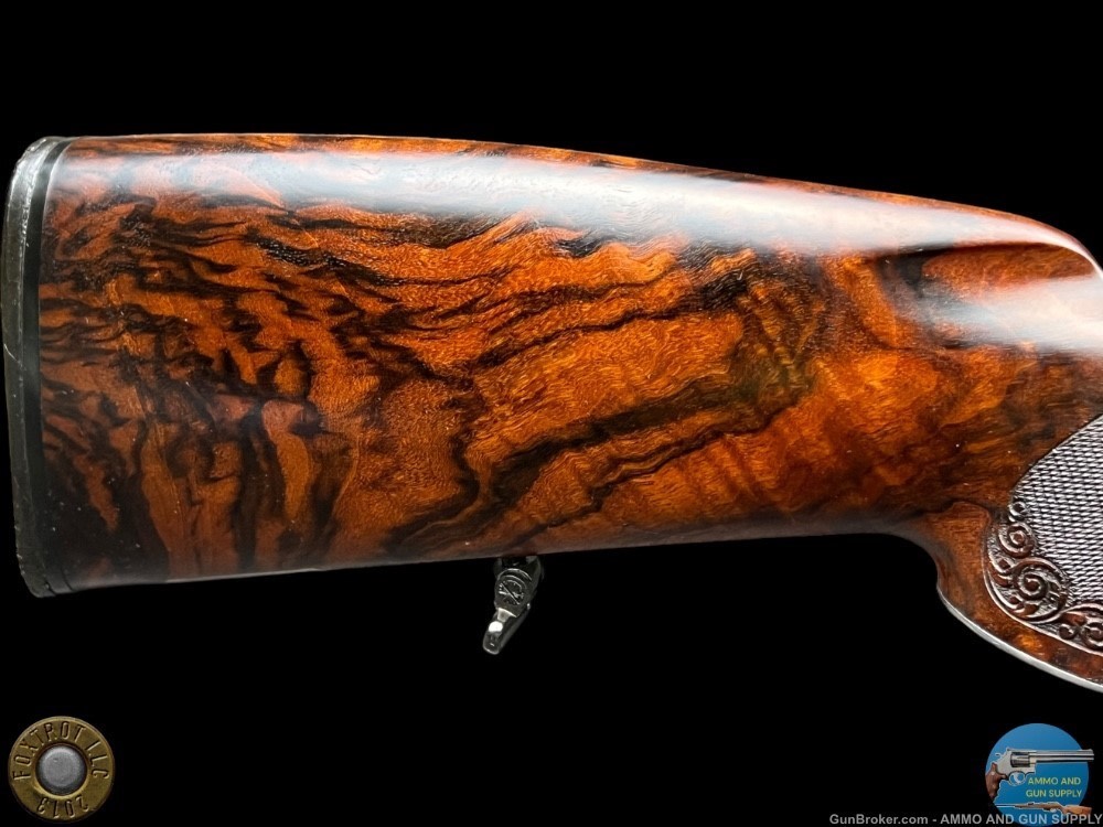 JAGDWAFFEN HAMBRUSCH DELUXE HEEREN ACTION 243 - FULLY ENGRAVED- OCTAGON BBL-img-4