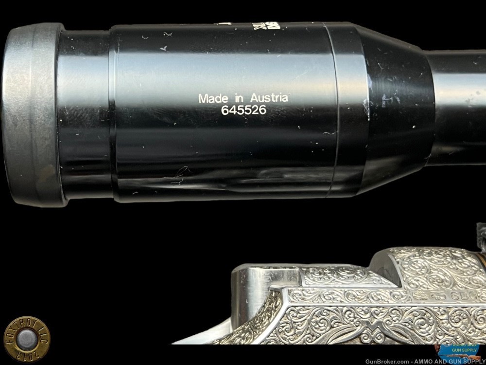 JAGDWAFFEN HAMBRUSCH DELUXE HEEREN ACTION 243 - FULLY ENGRAVED- OCTAGON BBL-img-42
