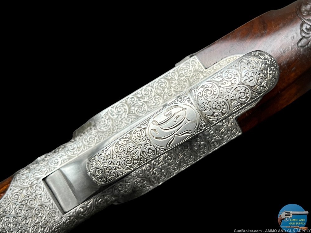 JAGDWAFFEN HAMBRUSCH DELUXE HEEREN ACTION 243 - FULLY ENGRAVED- OCTAGON BBL-img-8