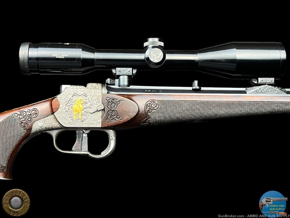 JAGDWAFFEN HAMBRUSCH DELUXE HEEREN ACTION 243 - FULLY ENGRAVED- OCTAGON BBL-img-32