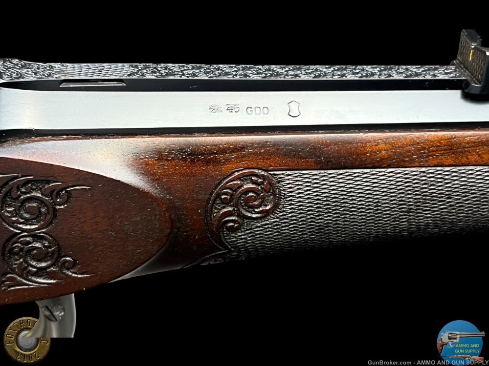 JAGDWAFFEN HAMBRUSCH DELUXE HEEREN ACTION 243 - FULLY ENGRAVED- OCTAGON BBL-img-24