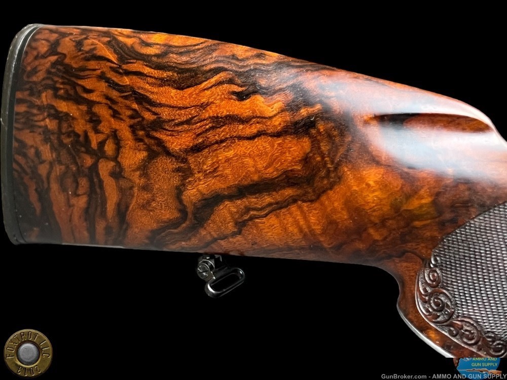 JAGDWAFFEN HAMBRUSCH DELUXE HEEREN ACTION 243 - FULLY ENGRAVED- OCTAGON BBL-img-31