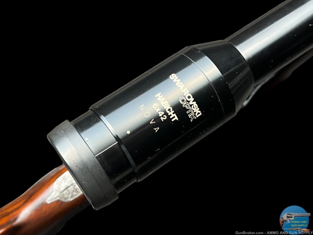 JAGDWAFFEN HAMBRUSCH DELUXE HEEREN ACTION 243 - FULLY ENGRAVED- OCTAGON BBL-img-33