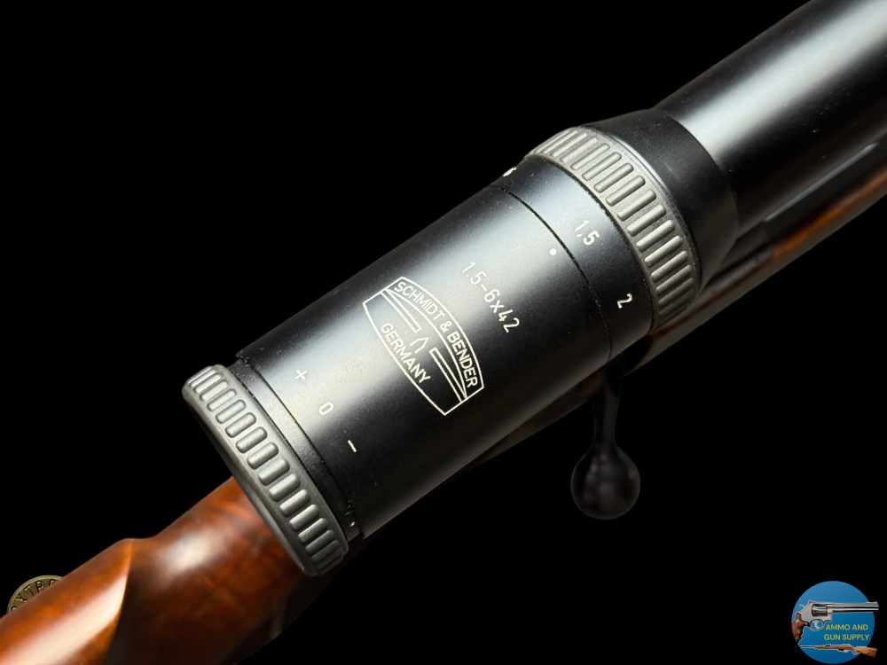 MINT SAKO FINLAND - 75 -375 H&H- DETACHABLE MAG - SCHMIDT & BENDER 1.5-6X42-img-5