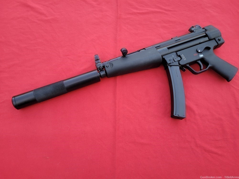 HK SP5L Pistol Fake Suppressor Barrel Cover-img-0