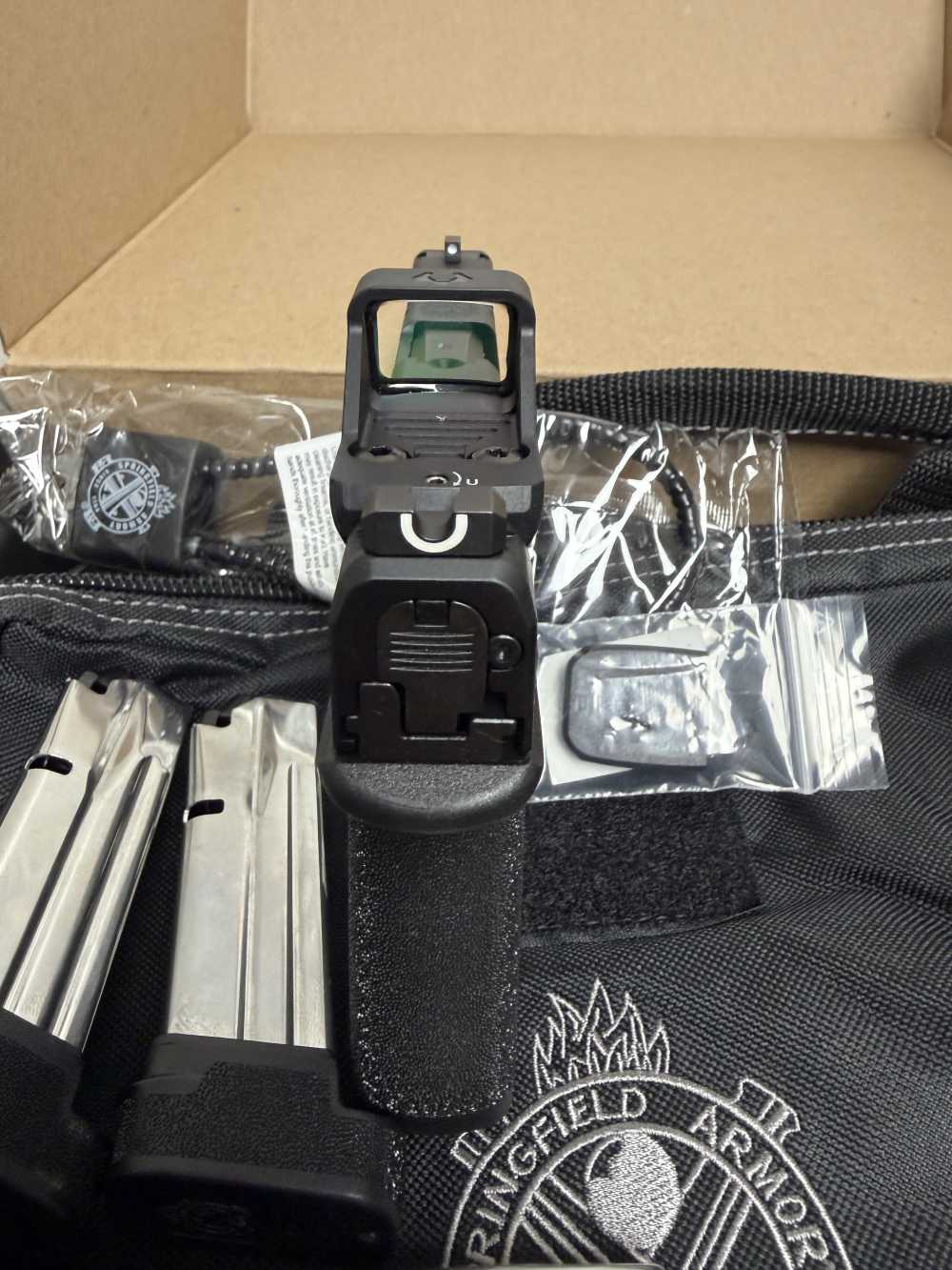 Springfield Hellcat OSP Gear Pac Optic Ready, 380 ACP, 3”, Black, 13 Rds-img-3