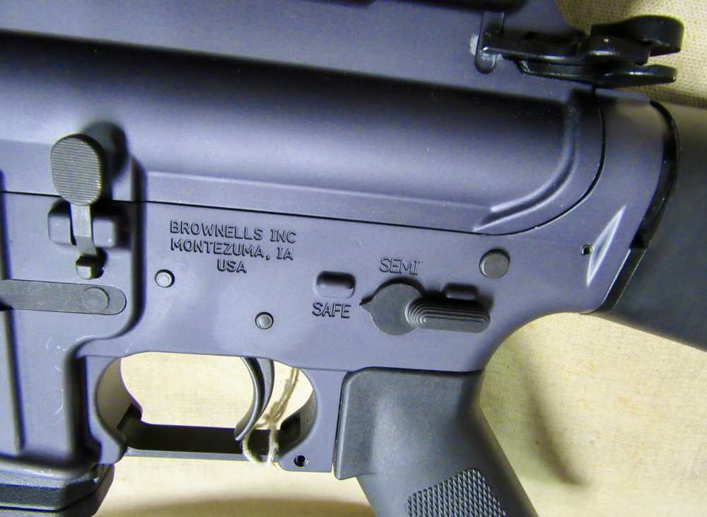 Brownells XBRN16E1 AR15 .223 5.56 Nato Semi-Auto Rifle .01 NO RESERVE-img-5
