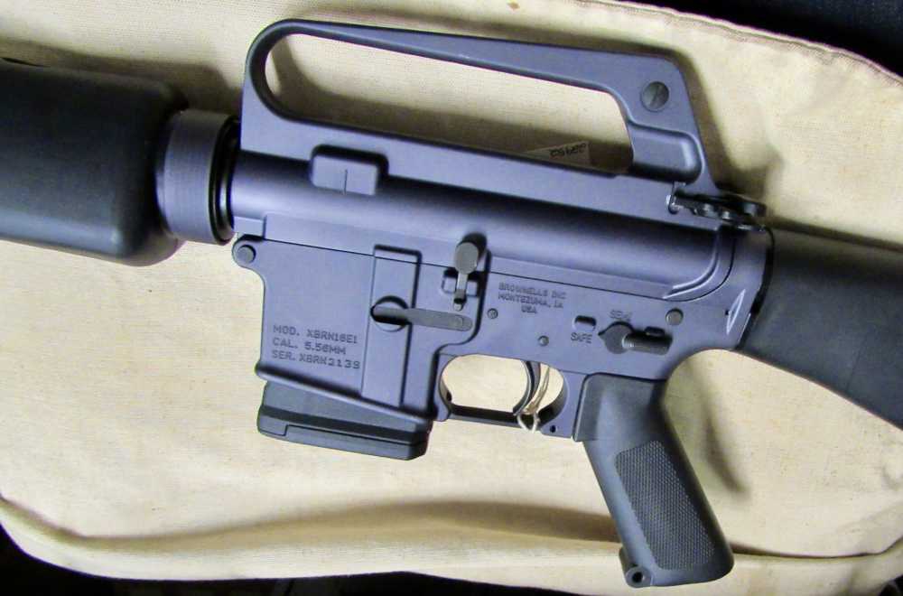 Brownells XBRN16E1 AR15 .223 5.56 Nato Semi-Auto Rifle .01 NO RESERVE-img-3