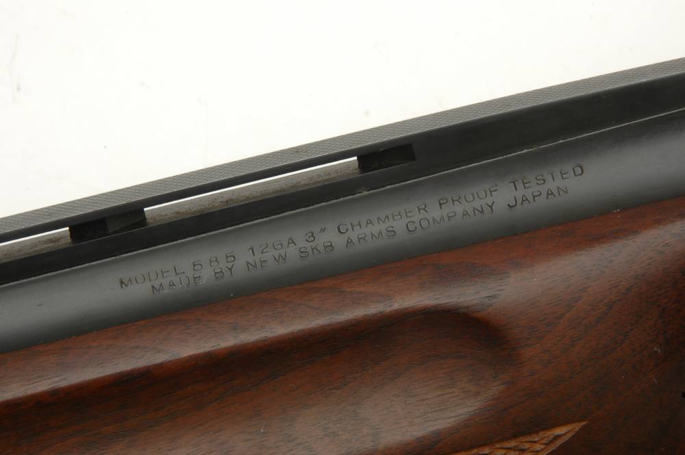 SKB Model 585 O/U .12 ga. Japan mfg circa 1990's Ex! 30" Brl. 3" Chamber NR-img-5