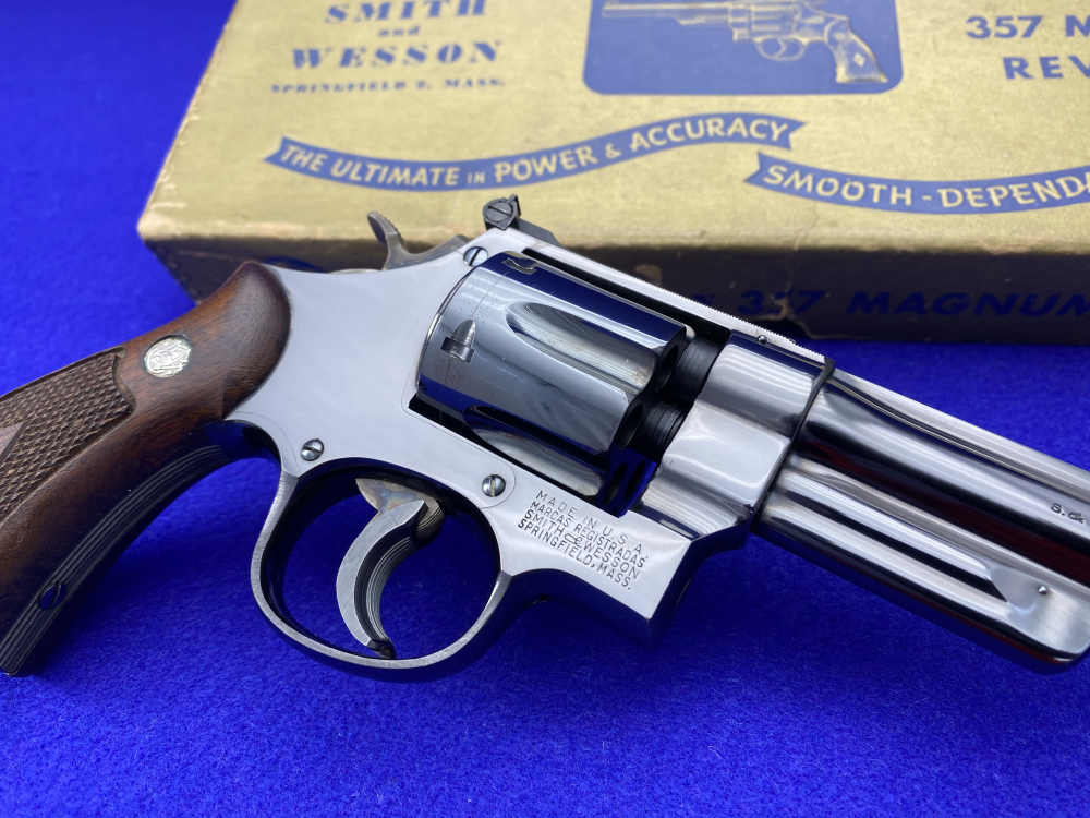 SCARCE 1954 Smith Wesson PRE-27 .357Mag *DESIRABLE 8 3/8" PINNED BBL*-img-21