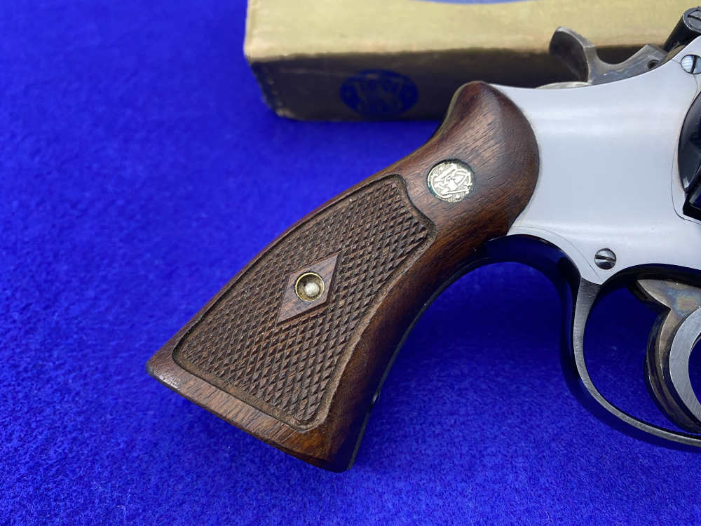 SCARCE 1954 Smith Wesson PRE-27 .357Mag *DESIRABLE 8 3/8" PINNED BBL*-img-14