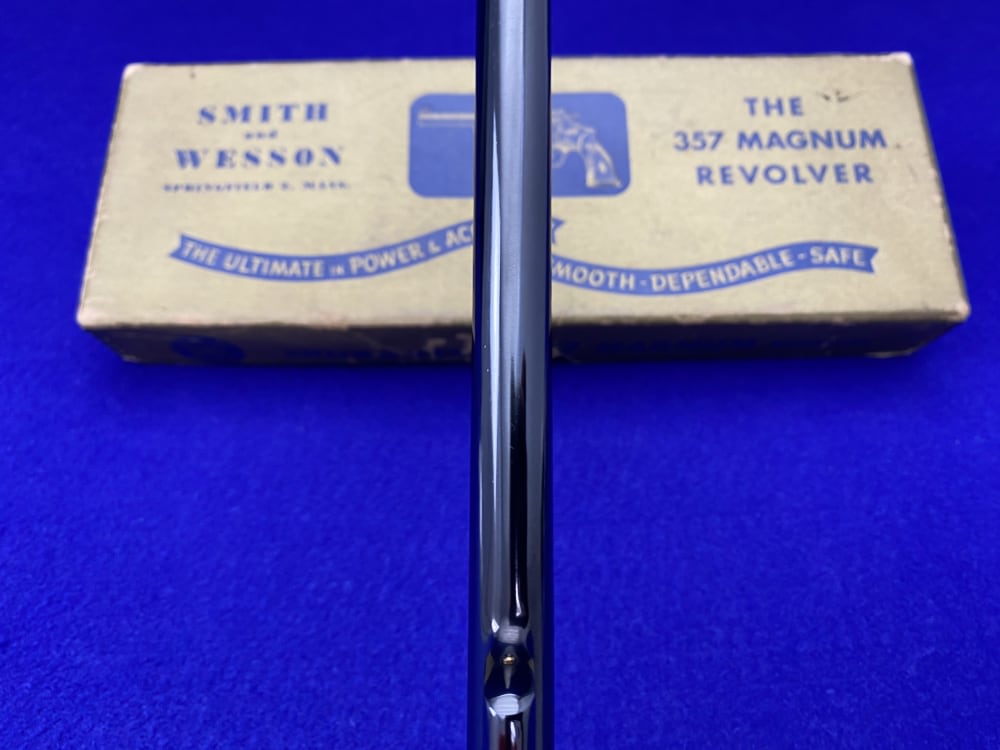 SCARCE 1954 Smith Wesson PRE-27 .357Mag *DESIRABLE 8 3/8" PINNED BBL*-img-36