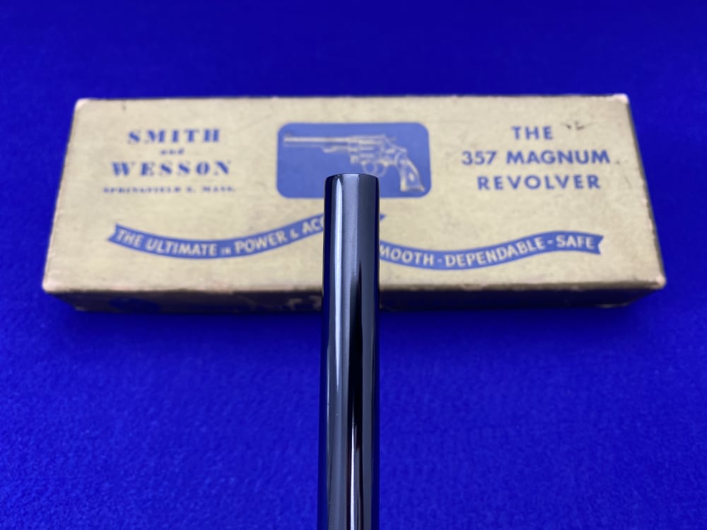 SCARCE 1954 Smith Wesson PRE-27 .357Mag *DESIRABLE 8 3/8" PINNED BBL*-img-37