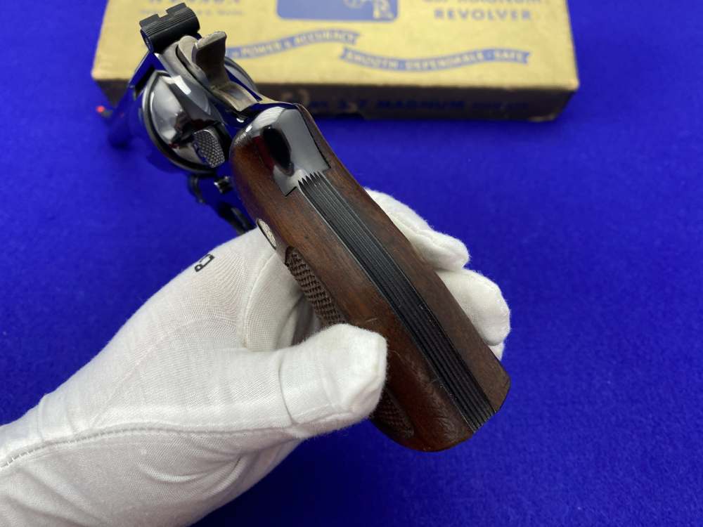 SCARCE 1954 Smith Wesson PRE-27 .357Mag *DESIRABLE 8 3/8" PINNED BBL*-img-22