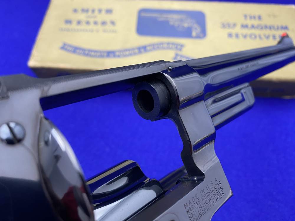 SCARCE 1954 Smith Wesson PRE-27 .357Mag *DESIRABLE 8 3/8" PINNED BBL*-img-49
