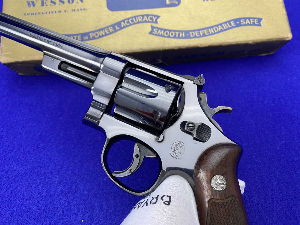 SCARCE 1954 Smith Wesson PRE-27 .357Mag *DESIRABLE 8 3/8" PINNED BBL*-img-41