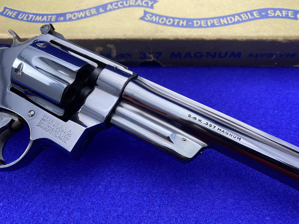 SCARCE 1954 Smith Wesson PRE-27 .357Mag *DESIRABLE 8 3/8" PINNED BBL*-img-17