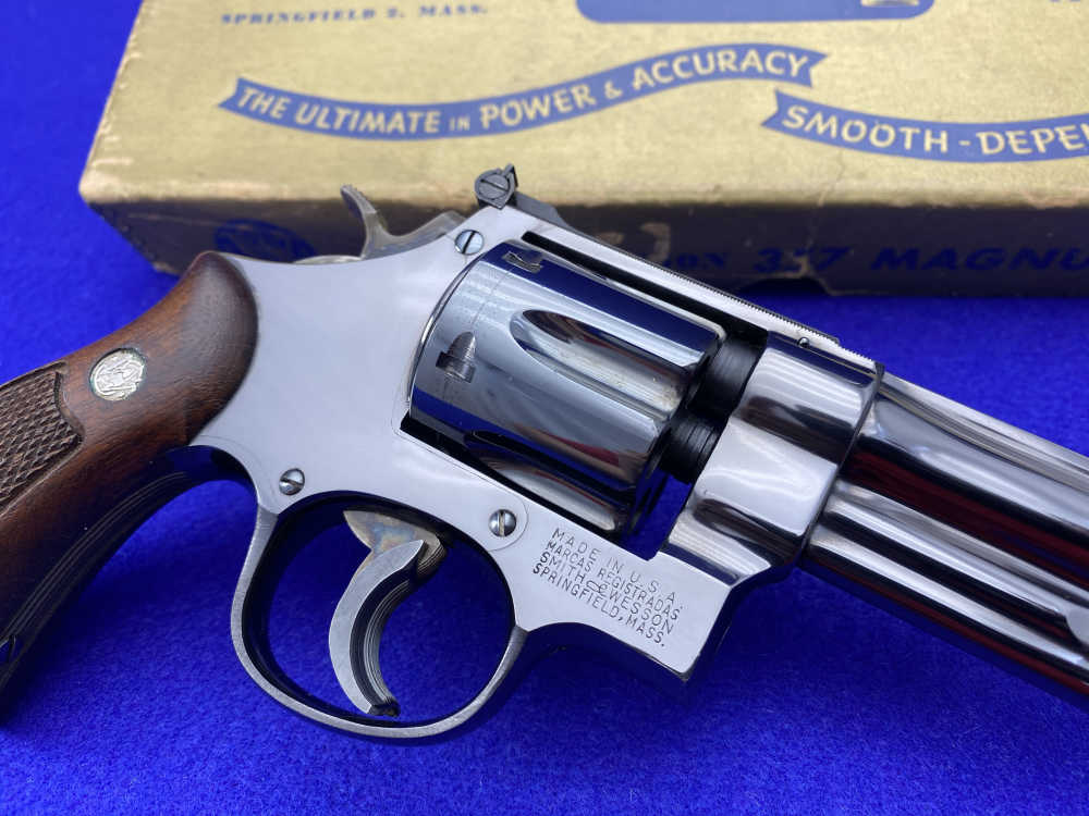 SCARCE 1954 Smith Wesson PRE-27 .357Mag *DESIRABLE 8 3/8" PINNED BBL*-img-16