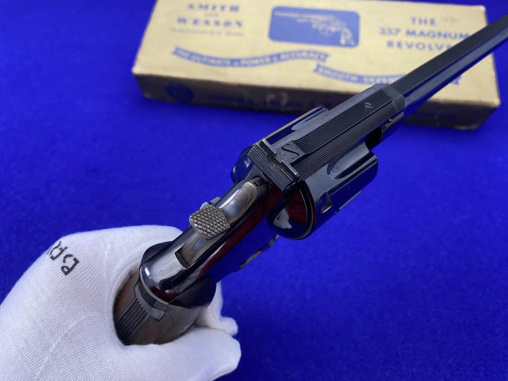 SCARCE 1954 Smith Wesson PRE-27 .357Mag *DESIRABLE 8 3/8" PINNED BBL*-img-25